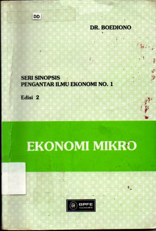 Ekonomi Mikro seri sinopsis Penganatar Ilmu ekonomi No. 1 edisi 2
