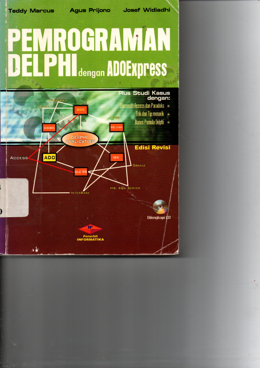 Pemrograman Delphi dengan AdoExpress + CD