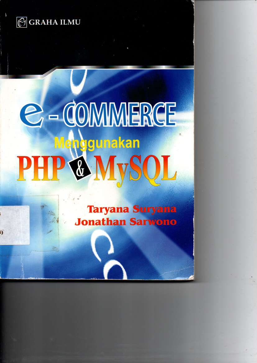 E-Commerce Menggunakan PHP &amp; MySQL
