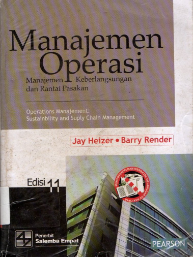 Manajemen Operasi Manajemen Keberlangsungan dan Rantai Pasokan Edisi 11