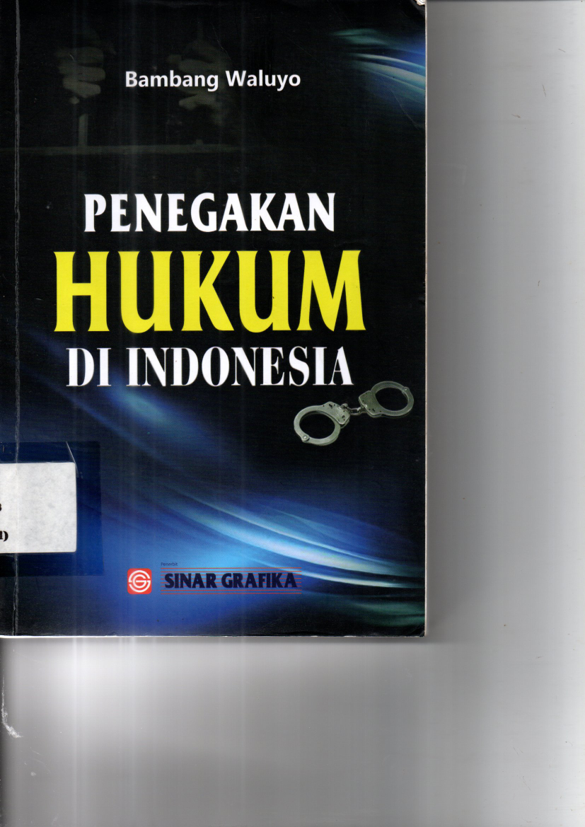 Penegakan Hukum di Indonesia (Cet 2)