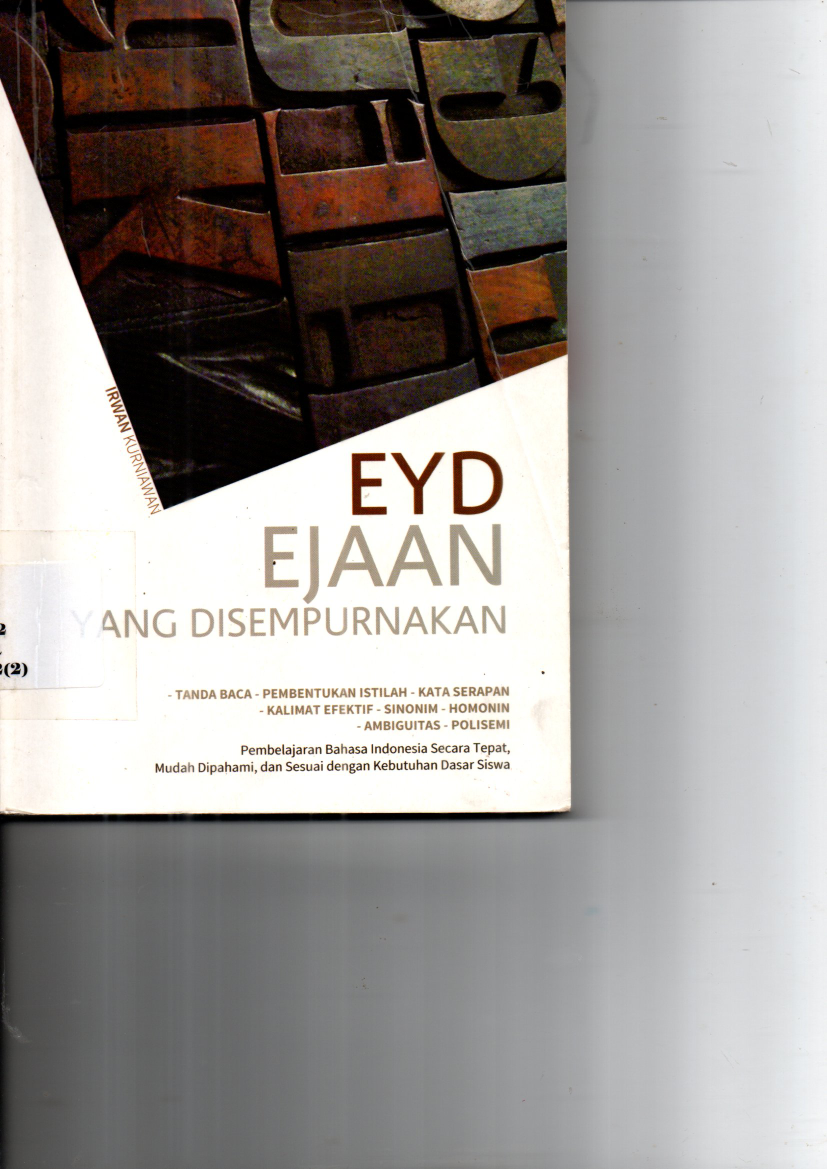 EYD Ejaan yang Disempurnakan (Cet. 1)