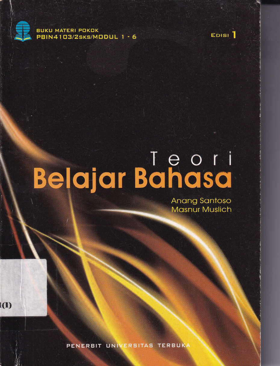 Teori Belajar Bahasa (Ed. 1, Cet. 4)