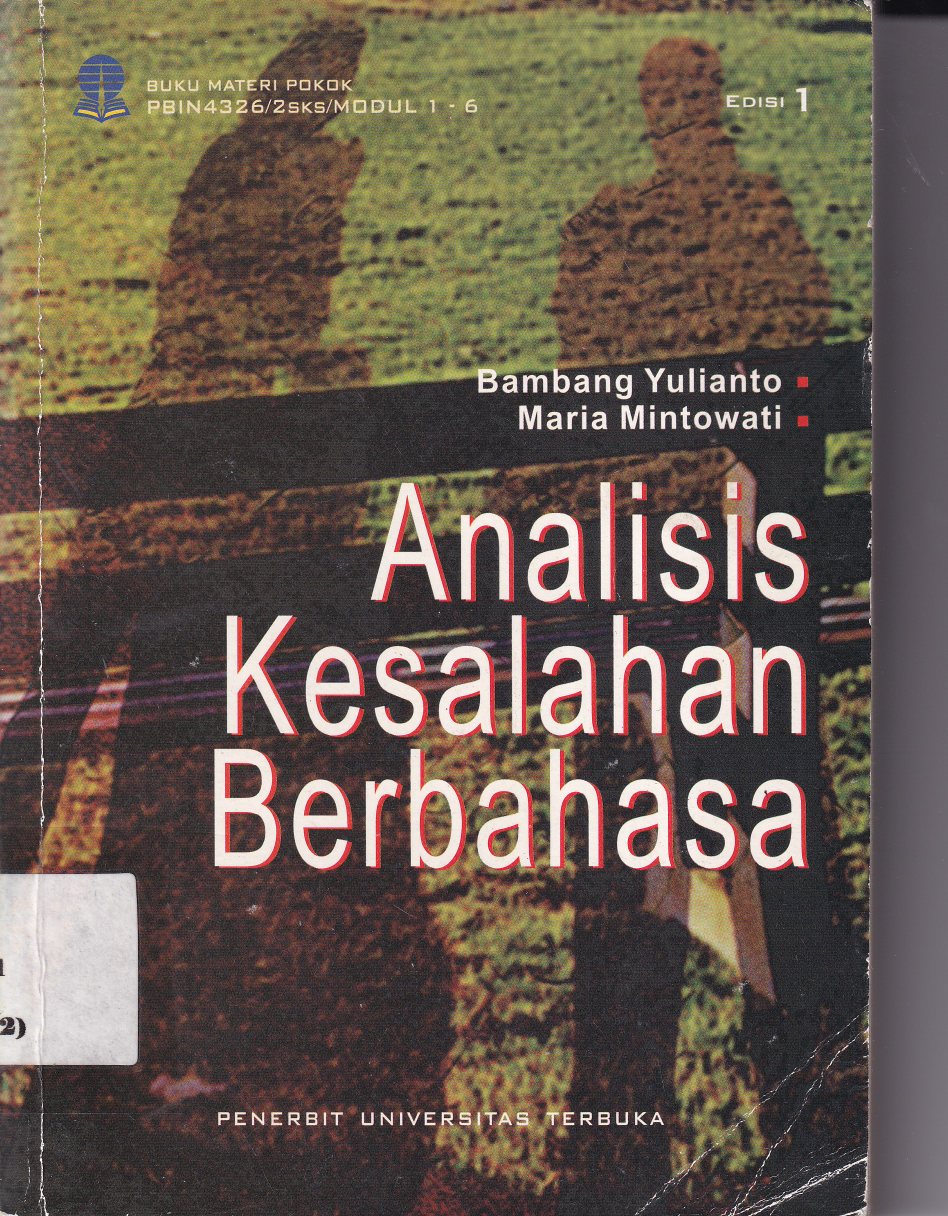 Analisis Kesalahan Berbahasa (Ed. 1, Cet. 4)