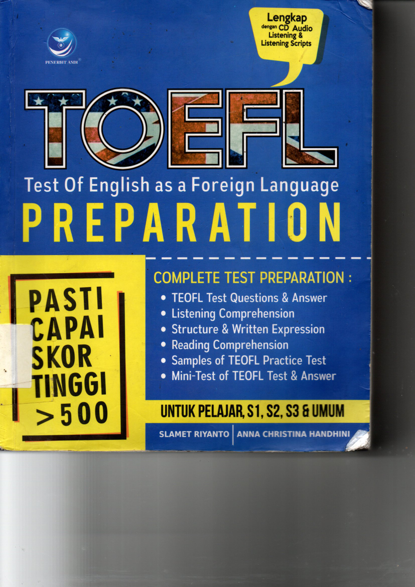 TOEFL Preparation: Pasti Capai Skor Tinggi &gt;500
