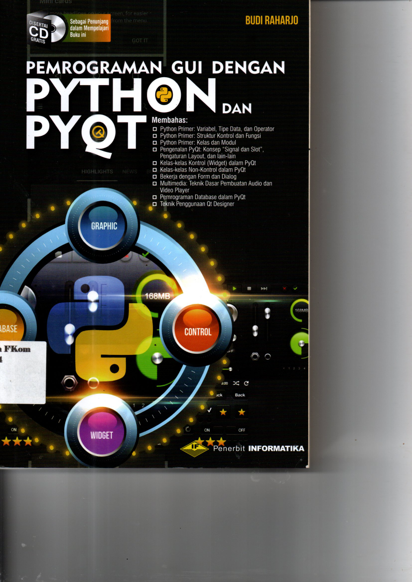Pemrograman GUI dengan Python dan PYQT **