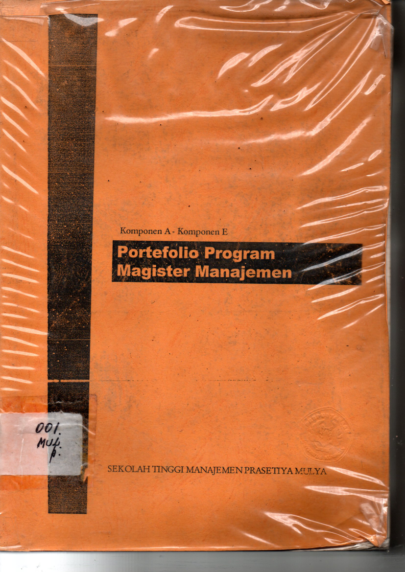Portefolio Program Magister Manajemen