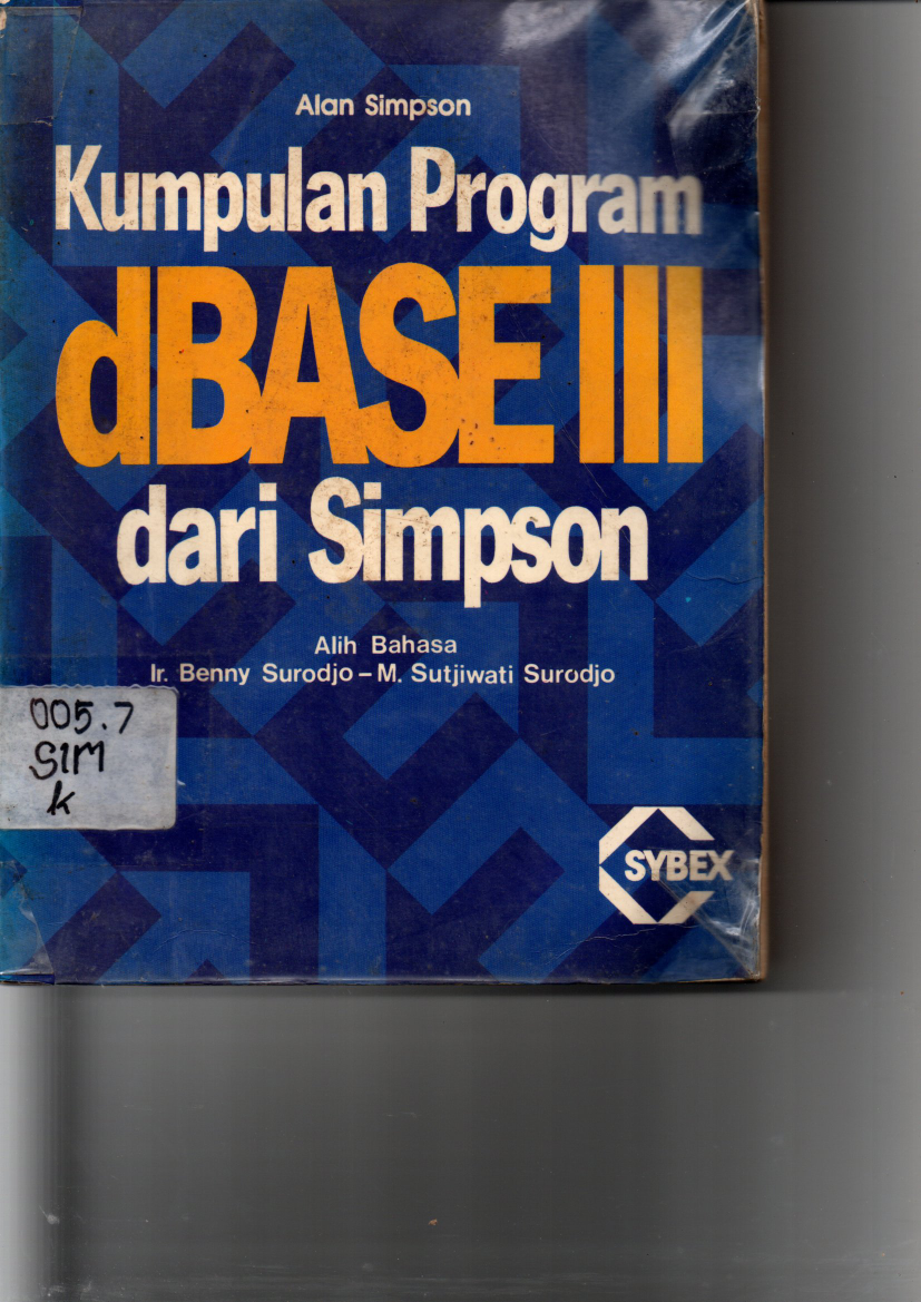 Kumpulan Program dBase III dari Simpson (Cet. 1)