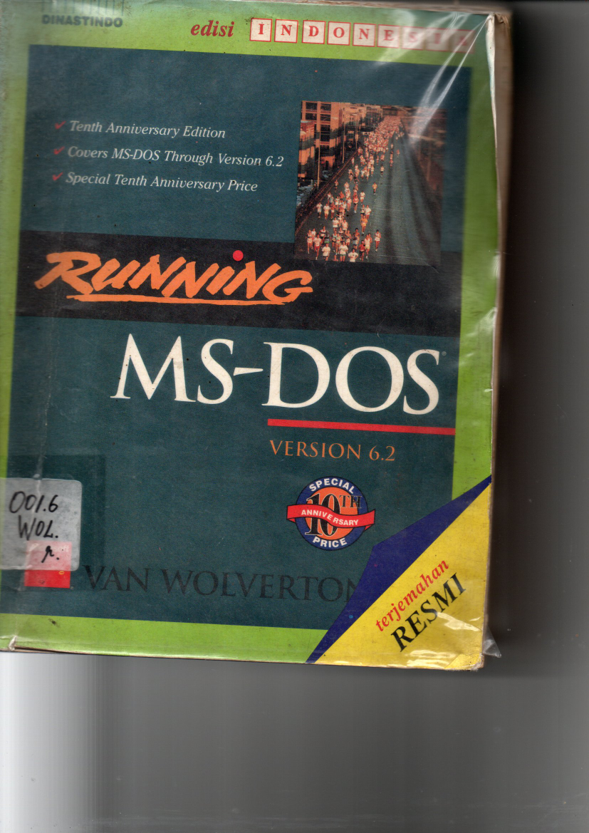 Running MS-DOS Version 6.2