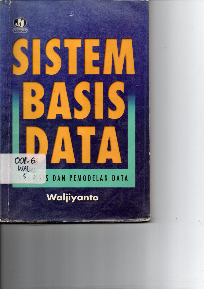 Sistem Basis Data:  Analisis dan Permodelan Data