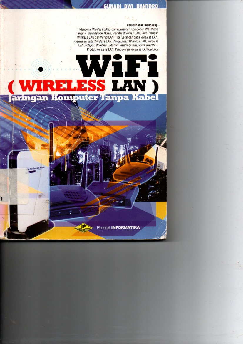 Wifi (Wireless Lan): Jaringan Komputer Tanpa Kabel