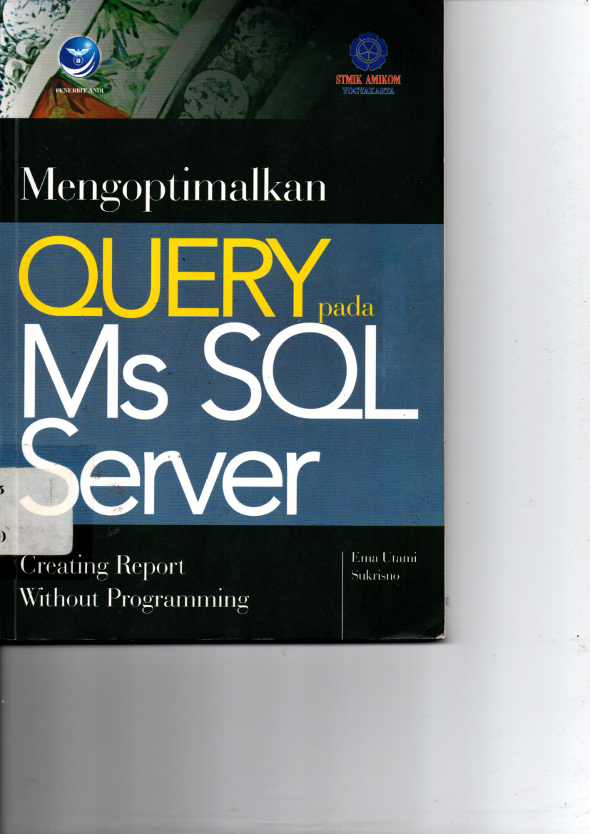 Mengoptimalkan Query pada MS.SQL Server