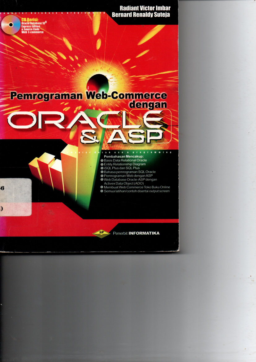Pemrograman Web Commerce dengan Oracle &amp; ASP + CD cet 1