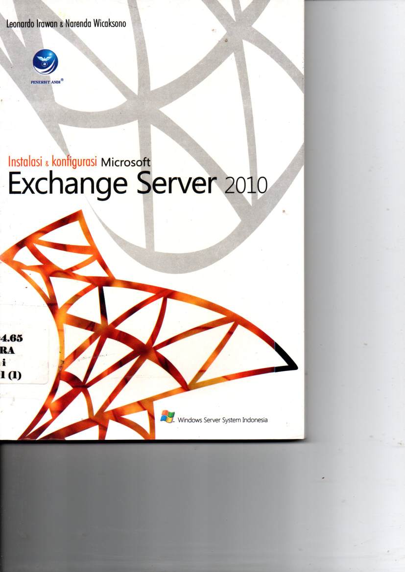 Instalasi dan Konfigurasi Microsoft Exchange server 2010