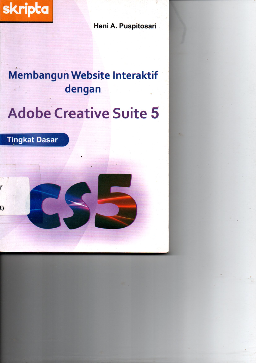 Membangun Website Interaktif dengan Adobe Creatife Suite 5 (Tingkat Dasar)
