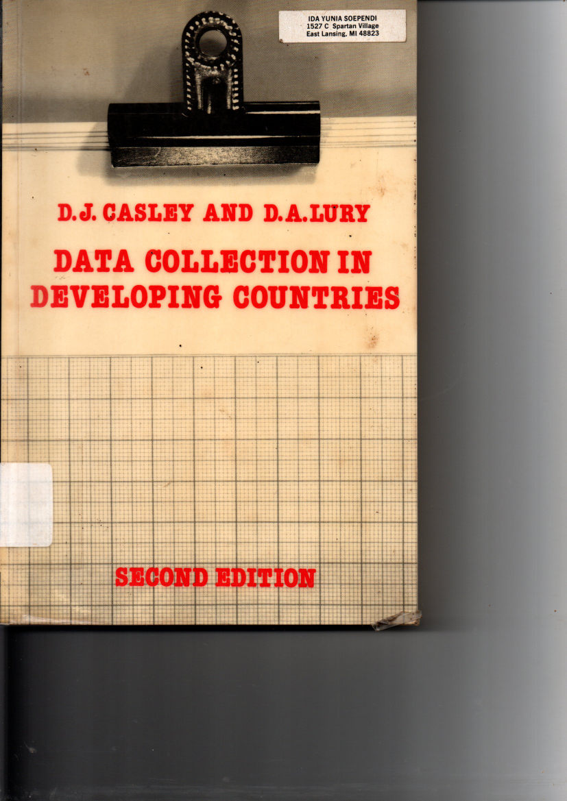 Data Collection in Developing Countries