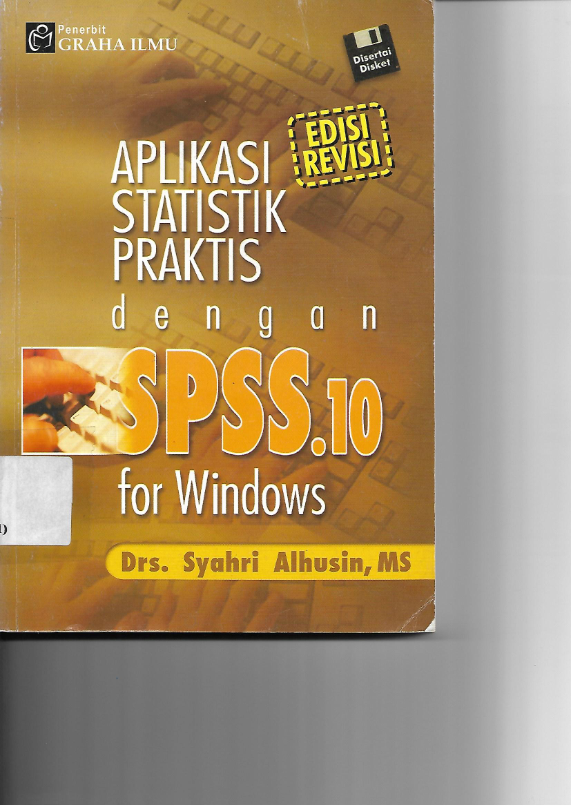 Aplikasi Statistik Praktis dengan SPSS.10 For Windows