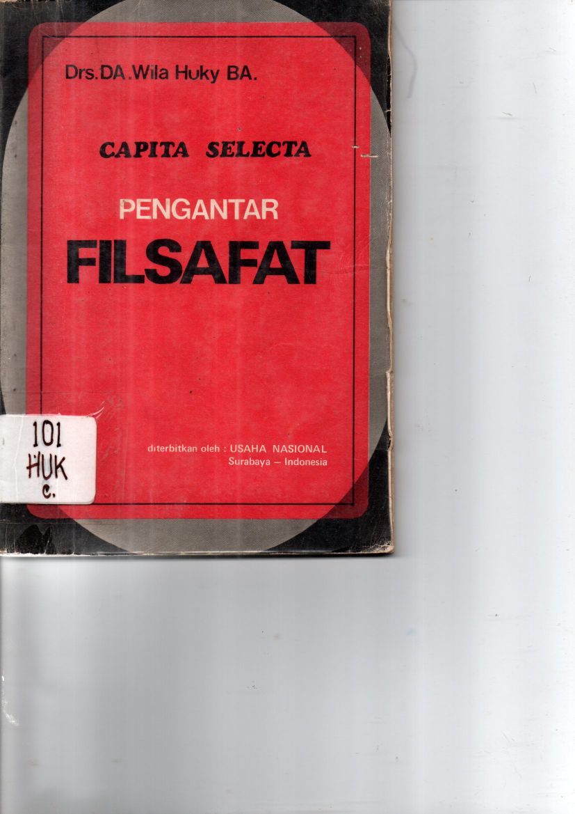 Capita Selecta: Pengantar Filsafat