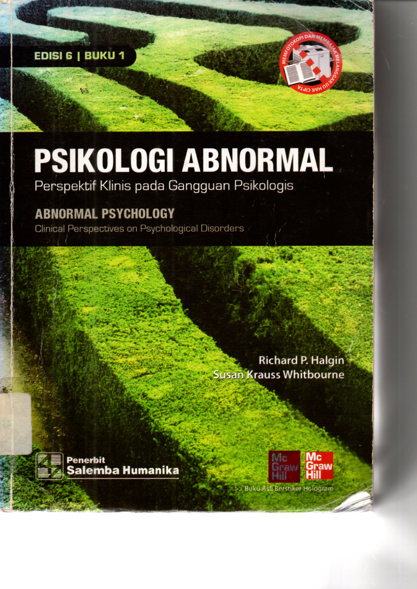 Psikologi Abnormal Perspektif Klinis Pada Gangguan Psikologi