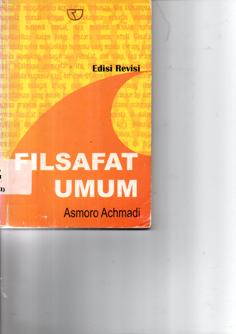 Filsafat Umum (Ed. 1, Cet. 11)