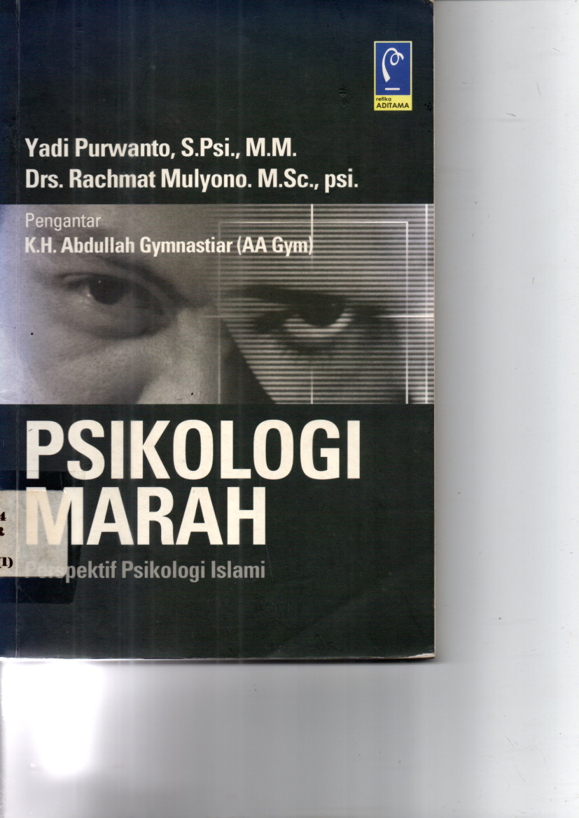 Psikologi Marah: Perspektif Psikologi (Cet. 1)