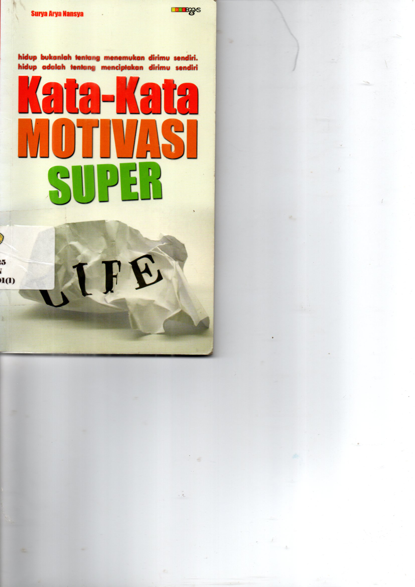 Kata-Kata Motivasi Super