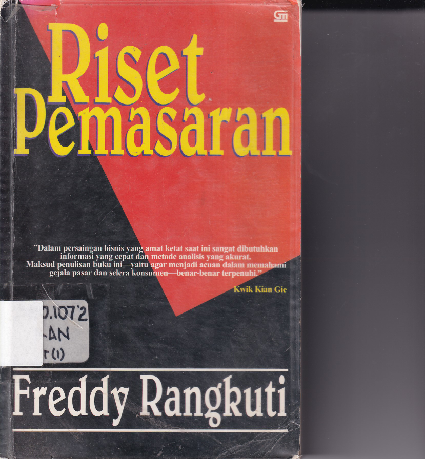 Riset Pemasaran (Cet. 6)