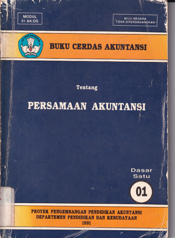 Buku Cerdas Akuntansi Tentang Persamaan Akuntansi (Sumbangan)