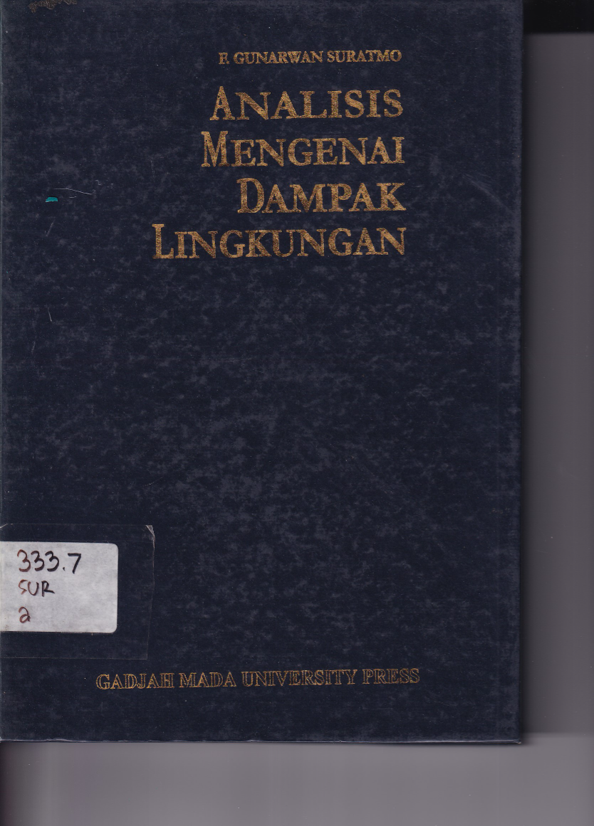 Analisis Mengenai Dampak Lingkungan (Cet. 5)