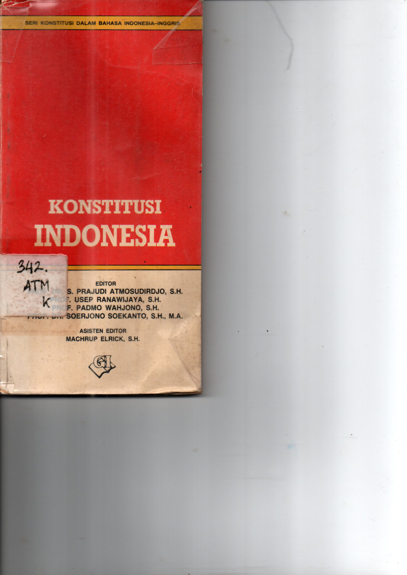 Konstitusi Indonesia (Cet. 1)