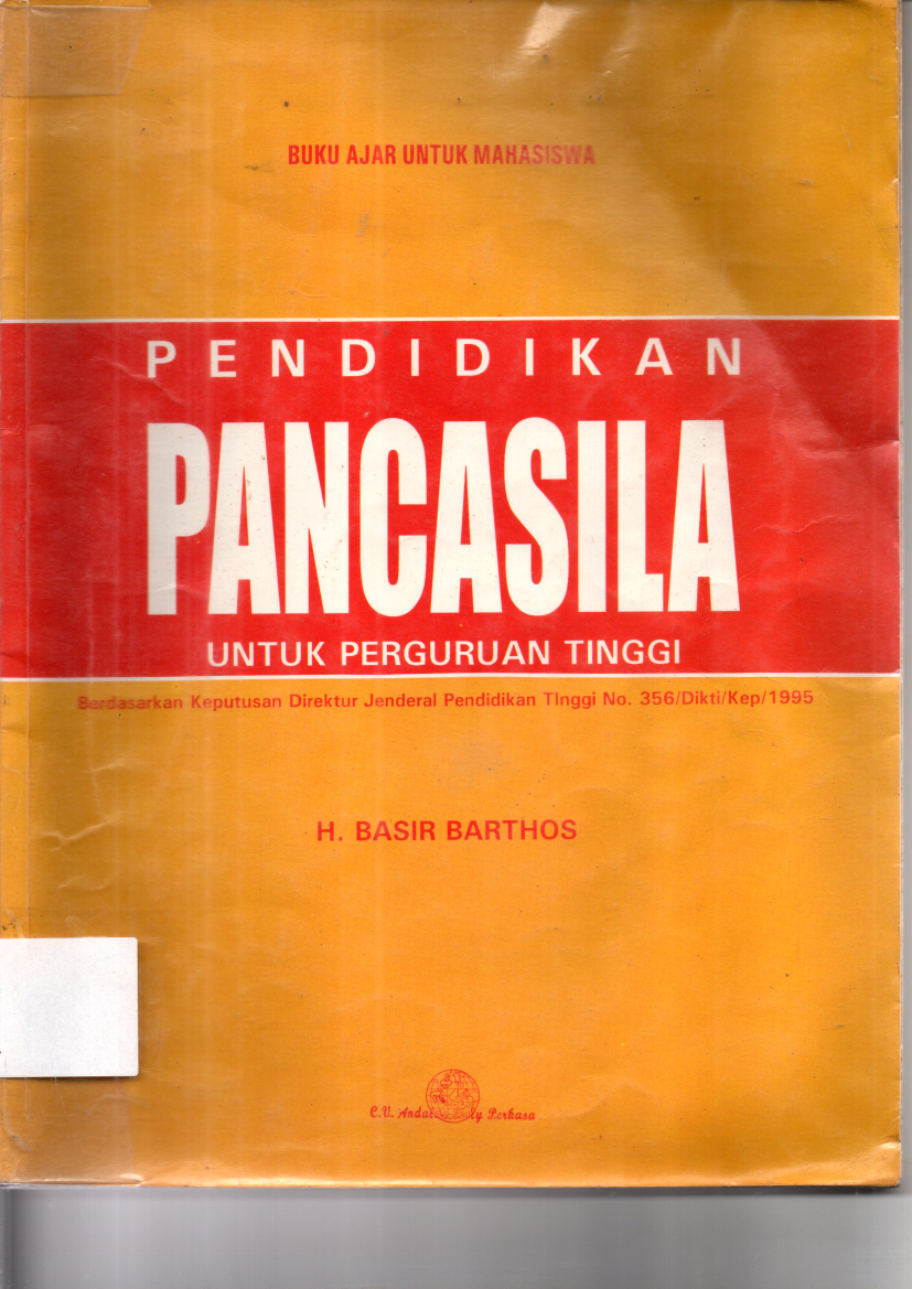 Pendidikan Pancasila untuk Perguruan Tinggi