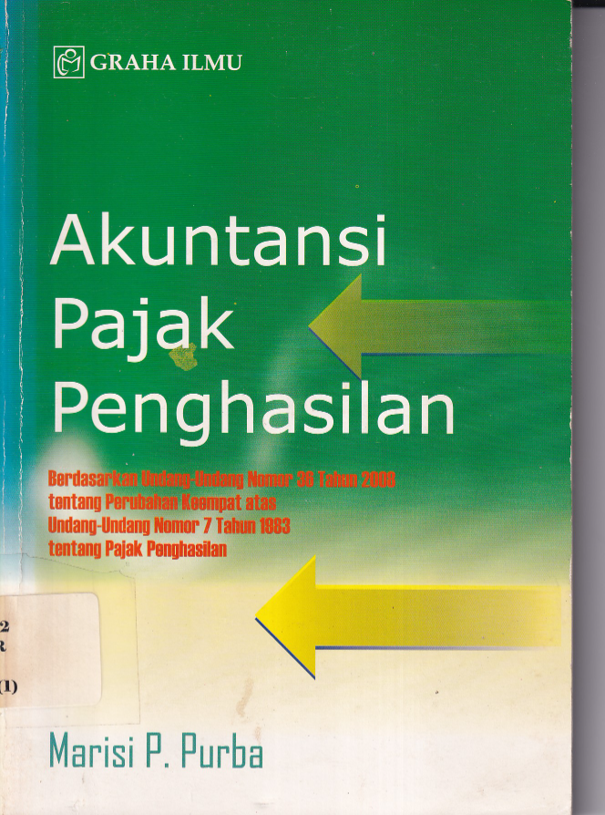 Akuntansi Pajak Penghasilan Jilid 1
