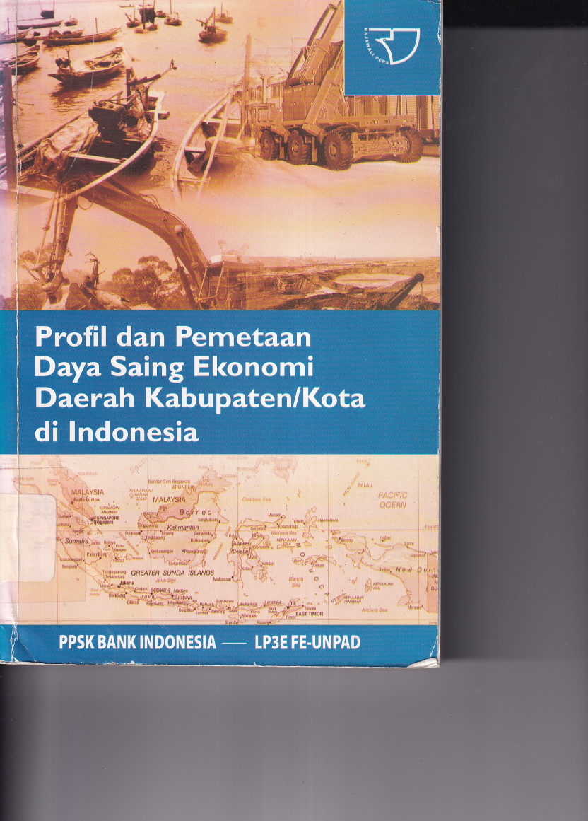 Profil dan Pemetaan Daya Saing Ekonomi Daerah Kab Kota di Indonesia