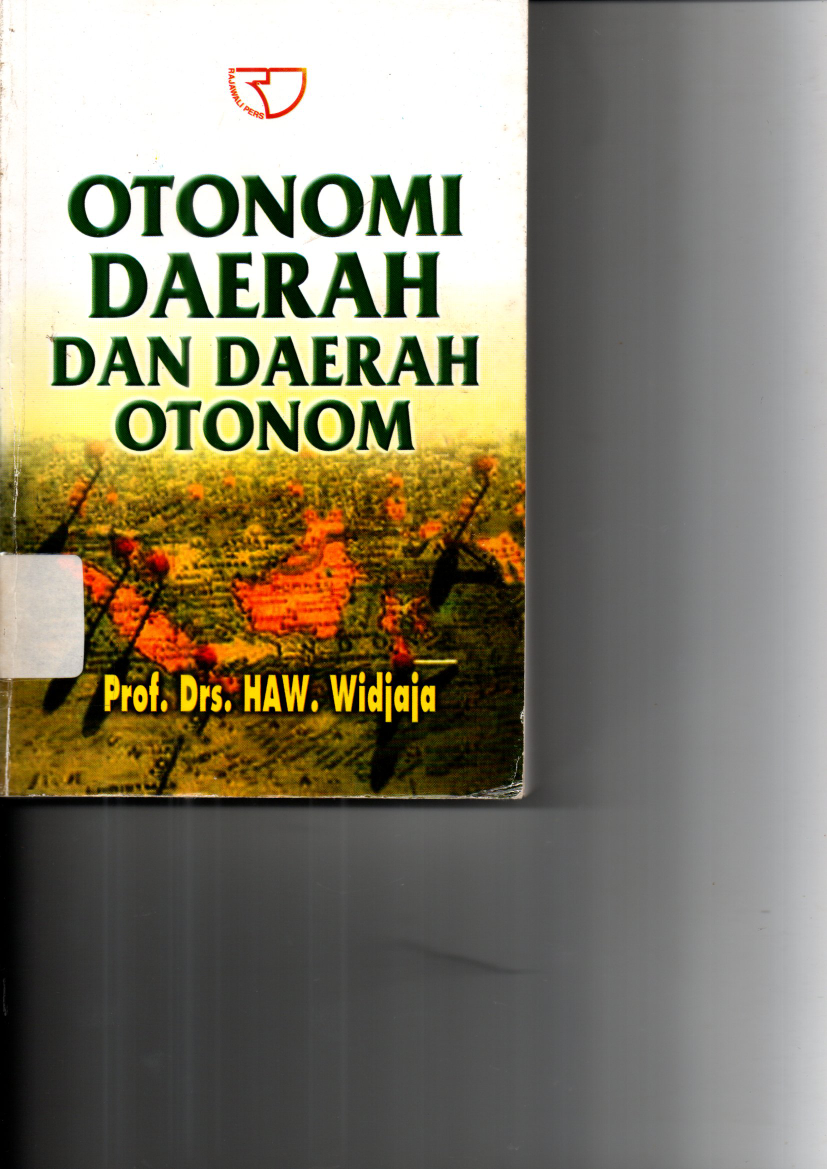 Otonomi Daerah: Daerah Otonomi