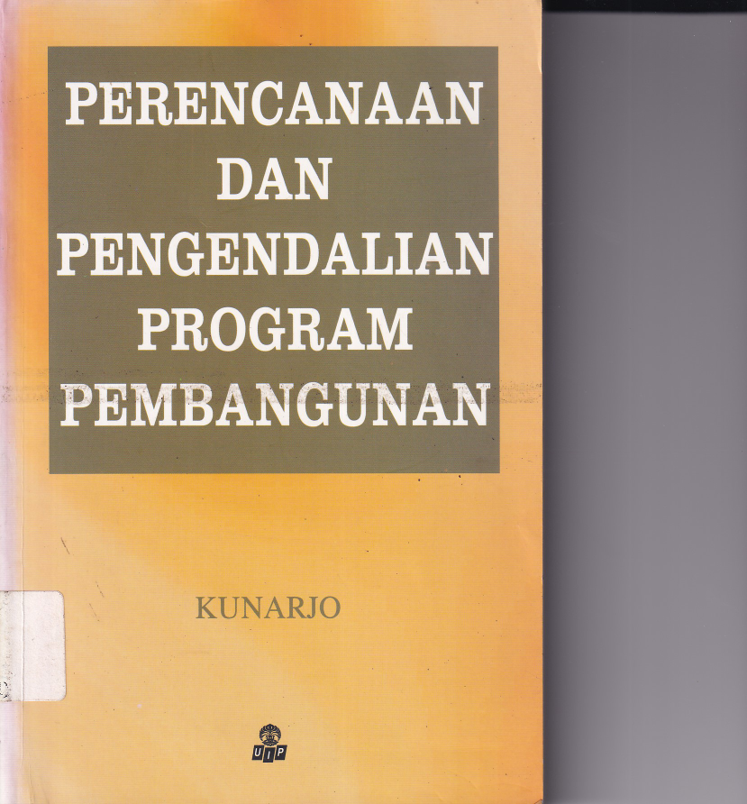 Perencanaan Dan Pengendalian Program Pembangunan