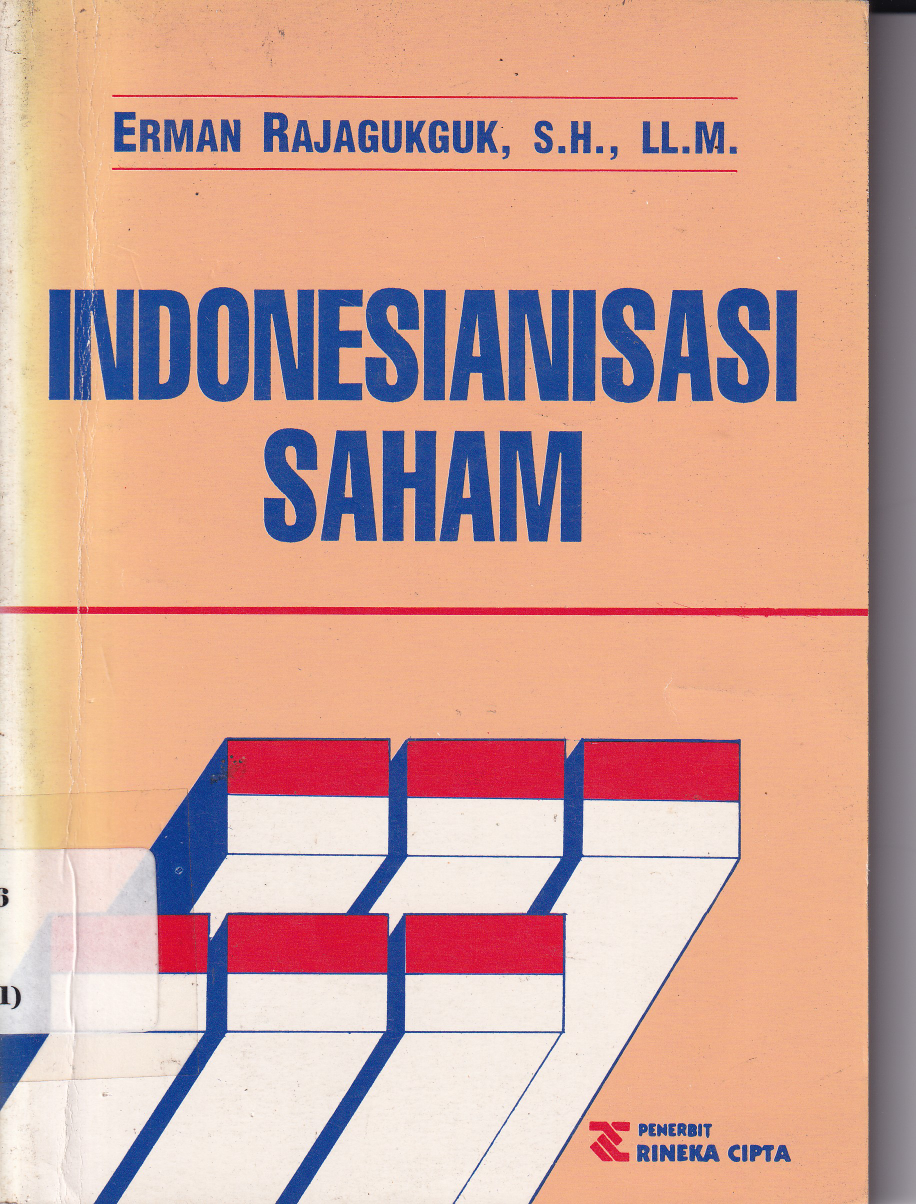 Indonesianisasi Saham (Cet. 2)
