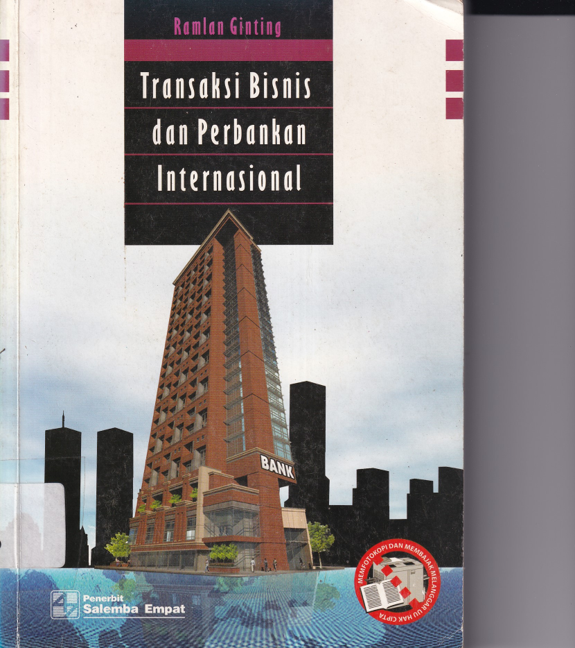 Transaksi Bisnis Dan Perbankan Internasional Jil.1