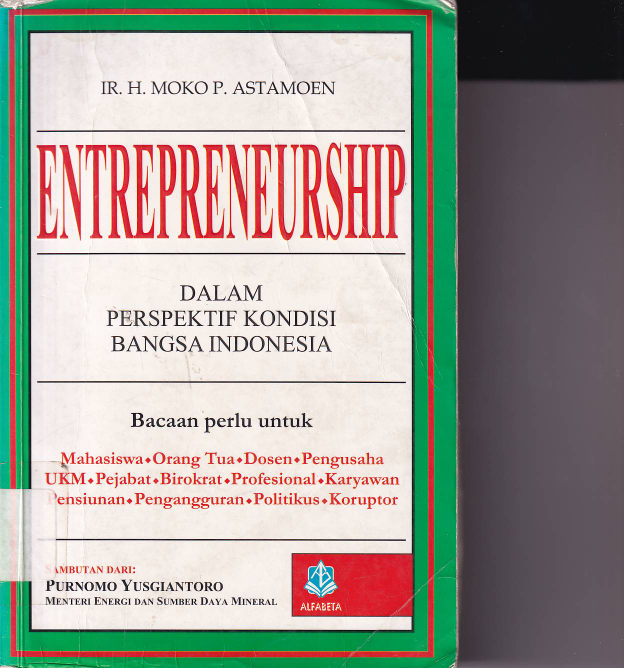 Entrepreneurship dalam Perspektif Kondisi Bangsa Indonesia