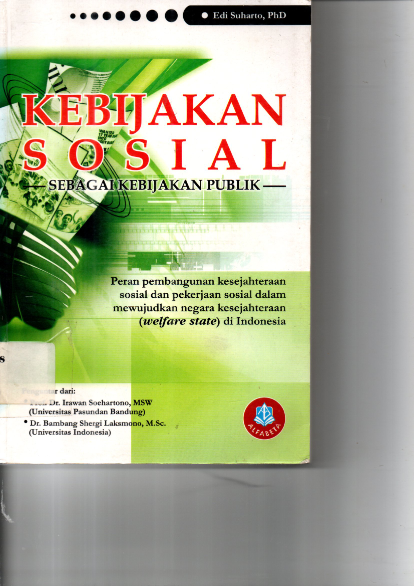 Kebijakan Sosial Sebagai Kebijakan Publik (Cet. 2)