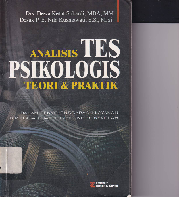 Analisis Tes Psikologi Teori &amp; Praktek