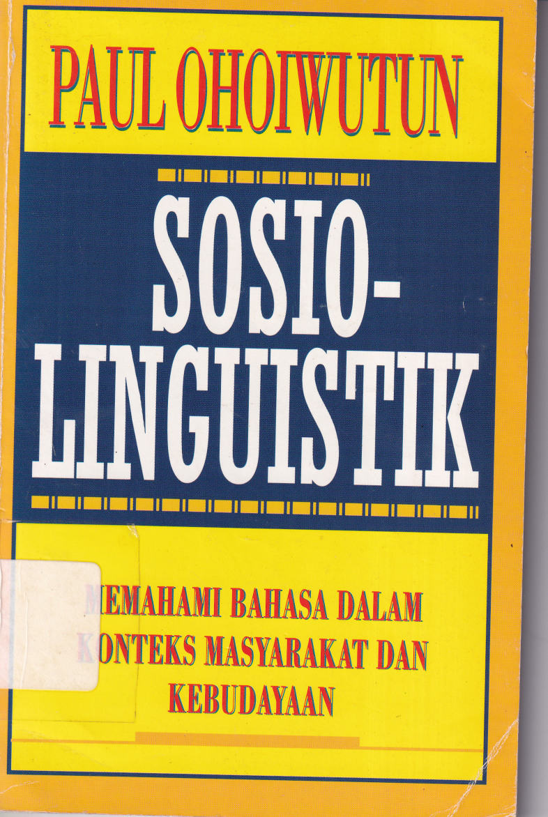 Sosio Linguistik