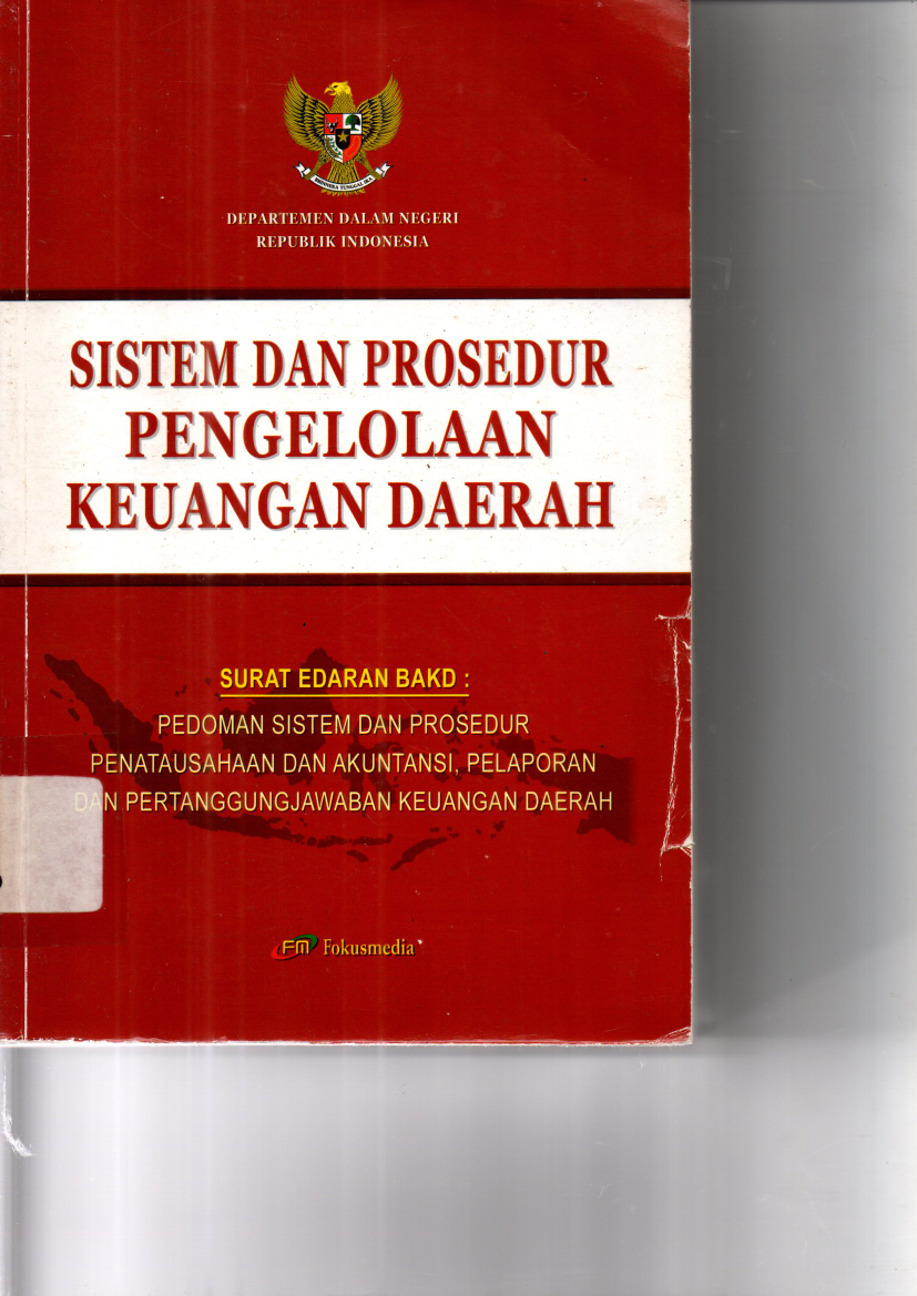Sistem &amp; Prosedur Pengelolaan Keuangan Daerah