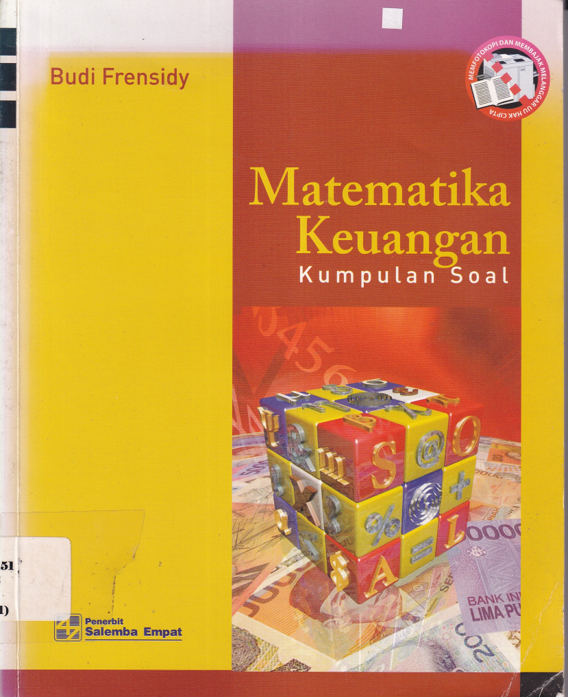 Matematika Keuangan: Kumpulan Soal (Jil. 1)
