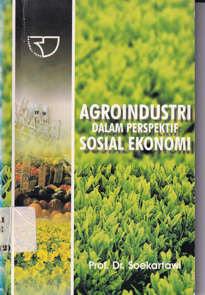 Agroindustri dalam Perspektif Sosial Ekonomi (Ed. 1)