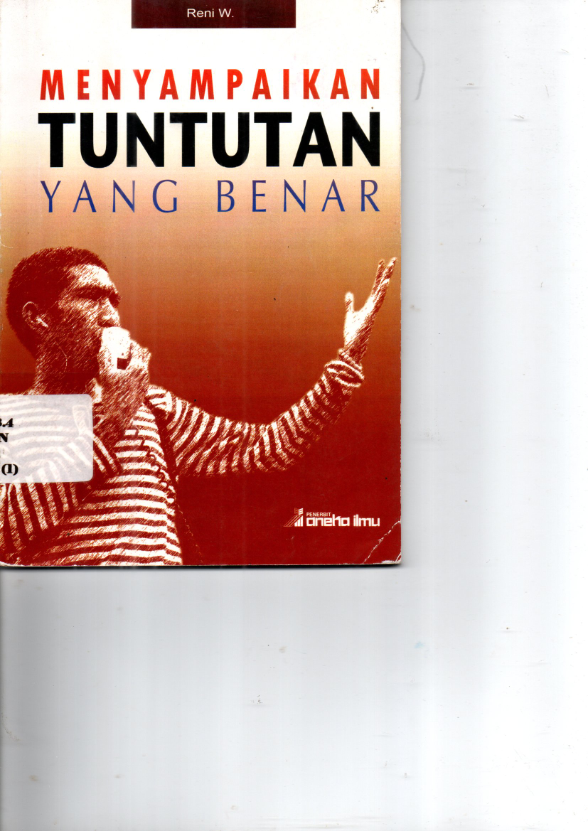 Menyampaikan Tuntutan yang Benar