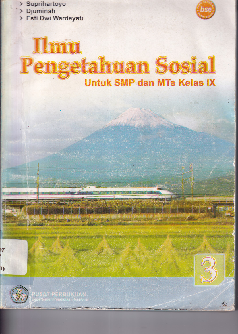 Ilmu Pengetahuan Sosial untuk SMP dan MTS Kelas IX 3