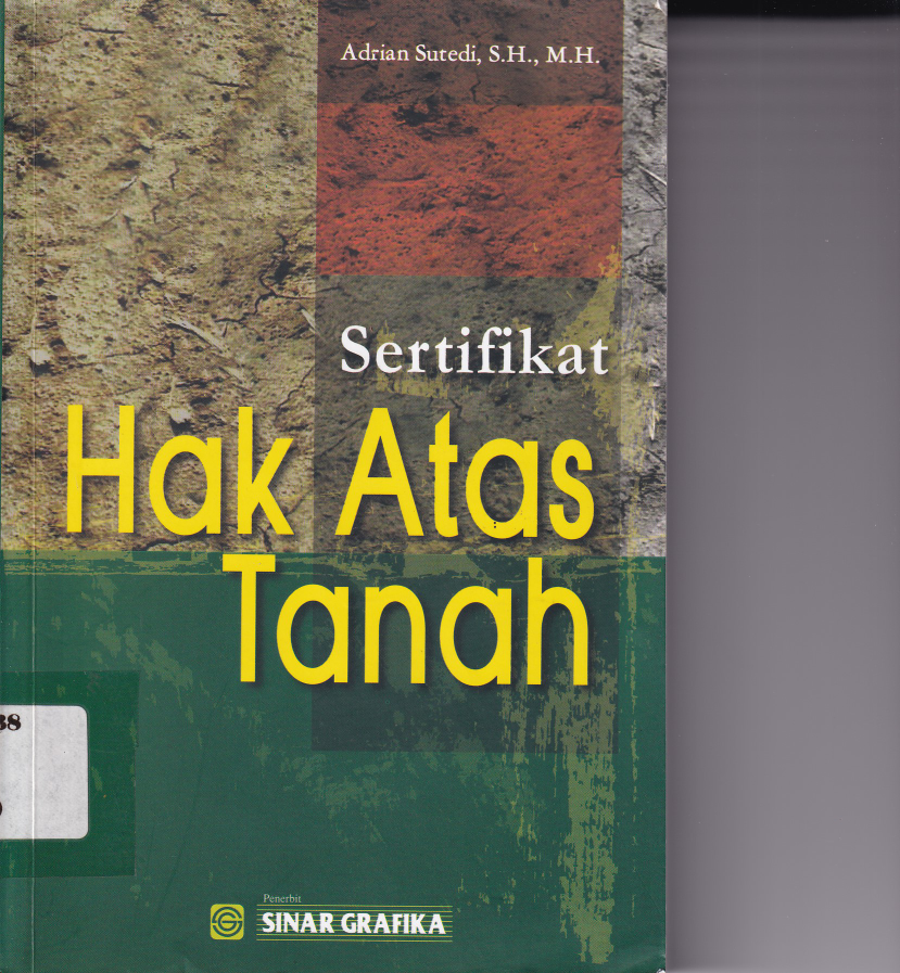 Sertifikat Hak Atas Tanah cet 2
