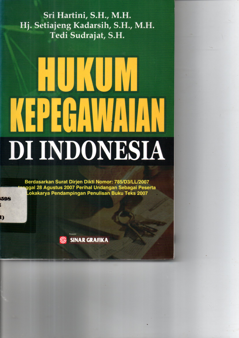 Hukum Kepegawaian di Indonesia cet 2