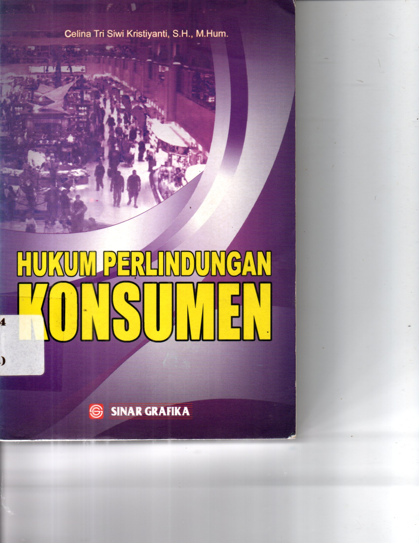 Hukum Perlindungan Konsumen (Ed. 1, Cet. 3)