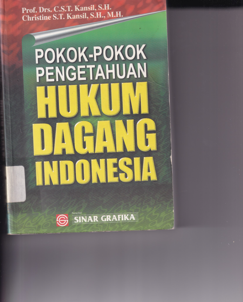 Pokok-pokok Pengetahuan Hukum Dagang Indonesia (Cet. 5)